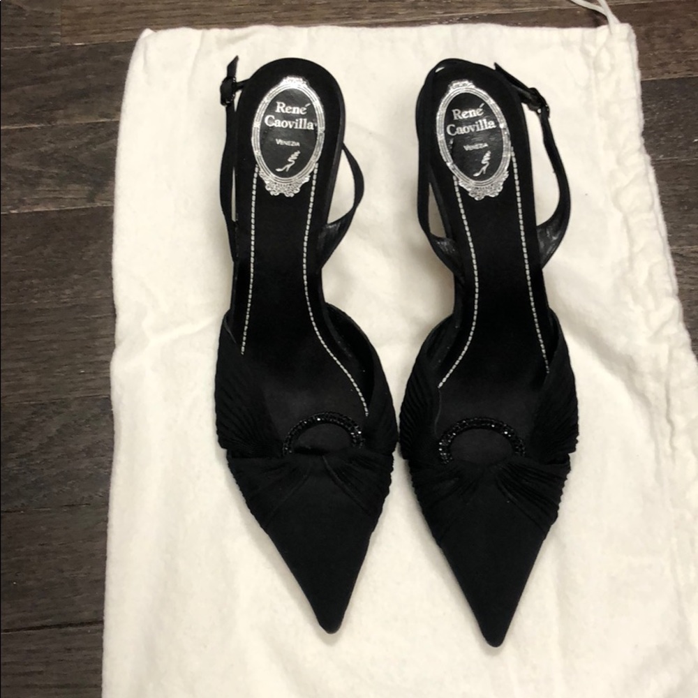 Rene Caovilla Sling Back Heel